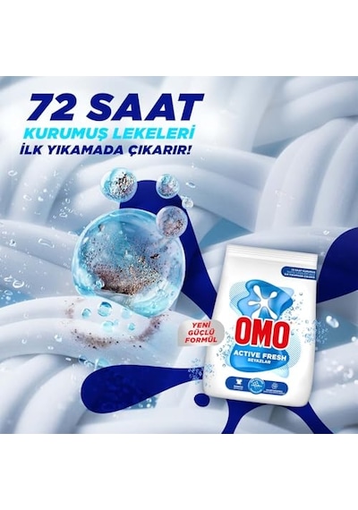 Omo Active Fresh Beyazlar Toz Deterjanı 5.5 Kg