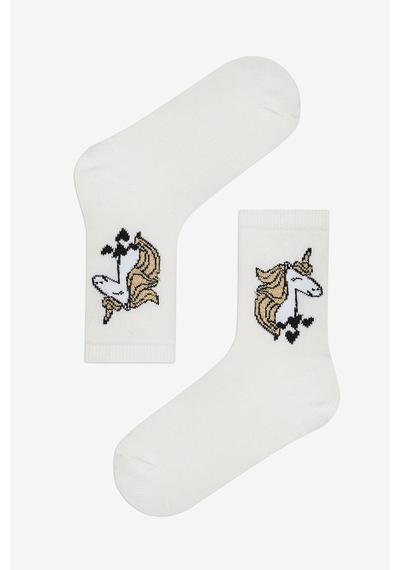Penti Kız Çocuk Unicorn Shine 4lü Soket Çorap Çok Renkli