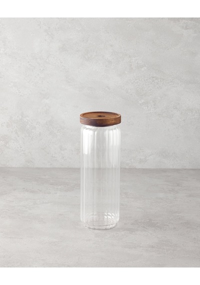 English Home Roche Borosilikat Kavanoz 1300 Ml Kahve Kahverengi