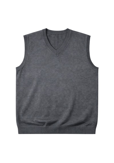 Battalmoda Erkek Büyük Beden Füme V Yaka Süveter 3xl-4xl-5xl-6xl