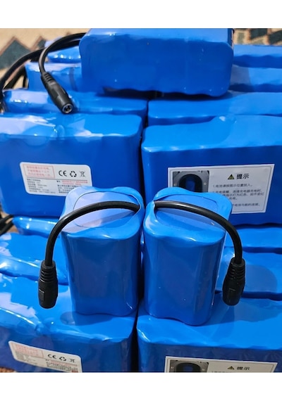 Sazan Yemleme Tekne Ve Botu Pil 7.4v 8.4v 12000 Mah Fabrikasyon Kaliteli