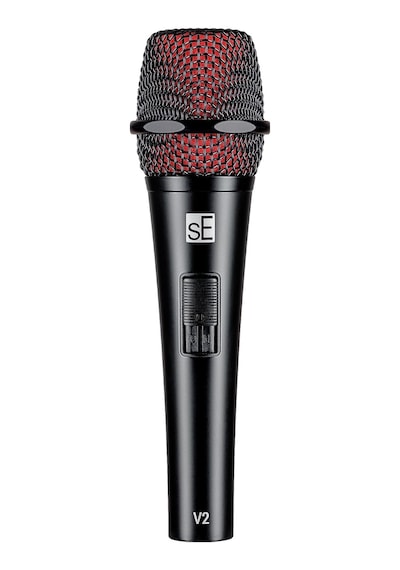 Se Electronics V2 Switch Cardioid Dynamic Handheld Vocal Mikrofonu Siyah