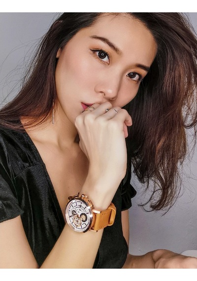 Aries Gold G 7018 RG-W Erkek Kol Saati