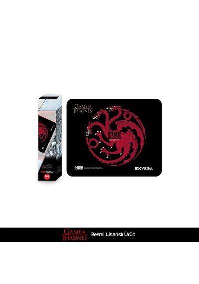 Exvega Game Of Thrones Fire And Blood Targaryen Mousepad M 33 27