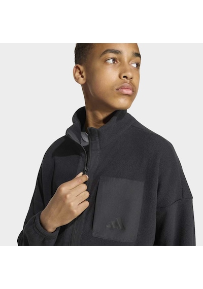Adidas Kr9888 J Fı Wı Fz Çocuk Eşofman Üstü Siyah