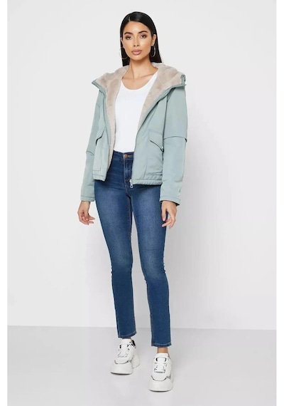Only Onlydahlıa Rev. Fur Kadın Mont 15208777 Yeşil