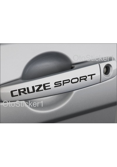 Oto Sticker Chavrolet Cruze Sport Kapı Kolu Ve Jant Sticker 8 Adt