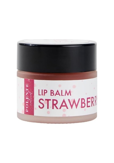 Natural - Çilekli Lip Balm - Nemlendirici Dudak Kremi 10 Ml