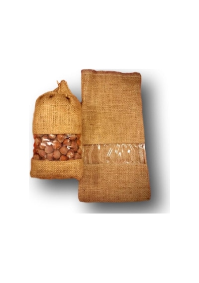 10 Adet Fındık Çuvalı 1000 Gr Lık 18X32 Cm Çok Renkli