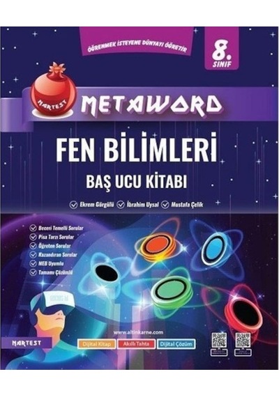 Nartest Yayınevi 8. Sınıf Lgs Metaword Fen Bilimleri Baş Ucu Kita