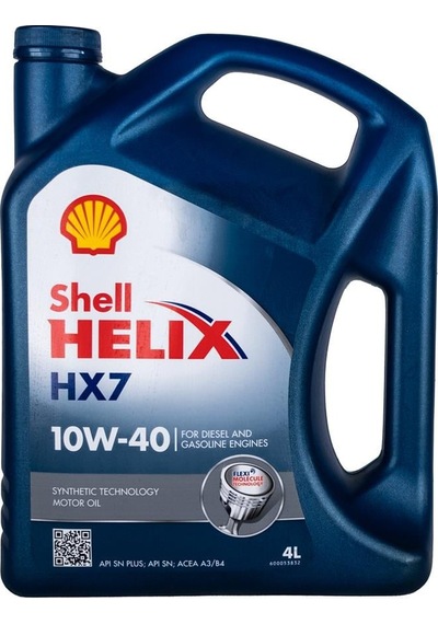 Shell 10w/40 Hx 7 4lt Dizel & Benzinli