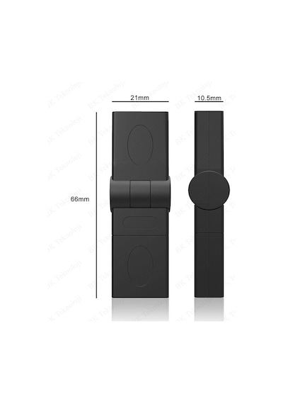360 Derece Ayarlanabilir HDMI Dişi - Dişi Adaptör