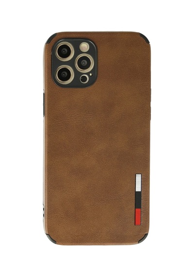 Newface - 77 - Apple iPhone Uyumlu 12 Pro Max Kılıf Loop Deri Silikon - Csmo-tex - - Kahverengi Newface - 77 - Apple iPhone Uyumlu 12 Pro Max Kılıf Loop Deri Silikon - Csmo-tex - - Kahverengi