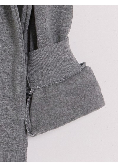 LC Waikiki Lc Waıkıkı Antrasit Loose Fit Kadın Hoodie