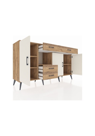 Kronos Konsol 4 Raflı 4 Çekmeceli 3 Kapaklı 176x59x99 Çam-aytaşı/çam Aytası/atlas Çam - Atlas Çam Kronos Konsol 4 Raflı 4 Çekmeceli 3 Kapaklı 176x59x99 Çam-aytaşı/çam Aytası/atlas Çam - Atlas Çam