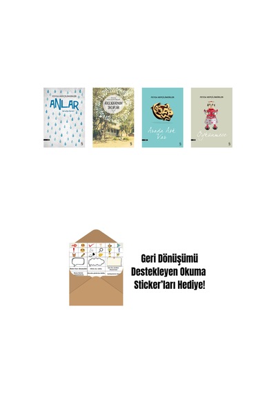 Feyza Hepçilingirler 4 Kitap Set + Okuma Sticker'ları