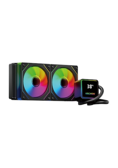 Archon Forza 240mm A-rgb Cpu Soğutucu Sıvı Soğutma Sistemi Siyah