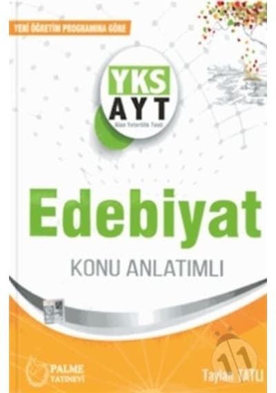 Palme Yks Ayt Edebiyat Konu Kitabı Yeni N11.9547