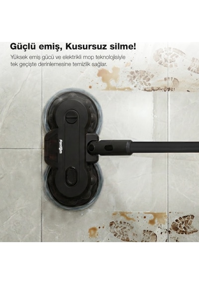 Fantom P6100 Pluto Plus 500 W Moplu Dikey Elektrikli Süpürge