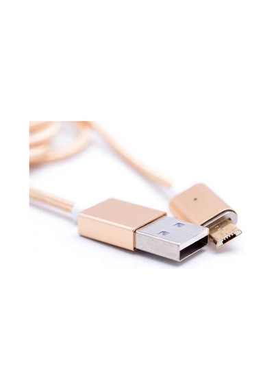 Xemu Rose Gold Mıknatıslı 8600 Micro Usb Kablo