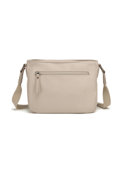 Smart Bags Twill Dimi Kumaş Postacı Kadın Çantası 3324 Bej