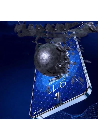 Apple Uyumlu   iPhone 13 - 13 Pro - 14 Anti Statik Ekran Koruyucu Cam