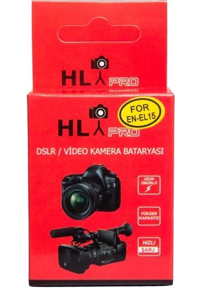 Hlypro Nikon D800 İçin EN-EL15 Batarya