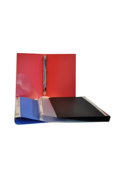 Bafix Halkalı Dosya 4 Halkalı A4 Kırmızı N11.10