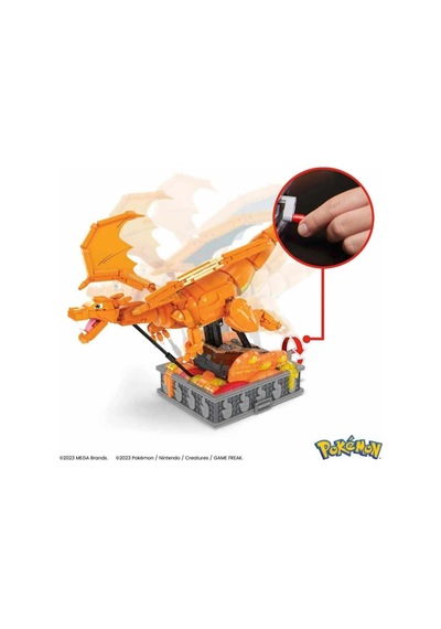 Mey İthalat Hmw05 Mega Pokémon Hareketli Charizard 1664 Parça +12 Yaş