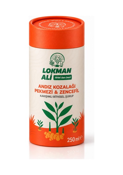 Andız Kozalağı Pekmezi Ve Zencefil Karışımlı Bitkisel Şurup 250 Ml - 939895437