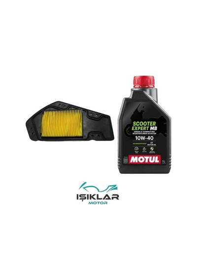 Arora Cappicino 125 Motul Yağ Ve Hava Filtre Bakım Seti Bs0003