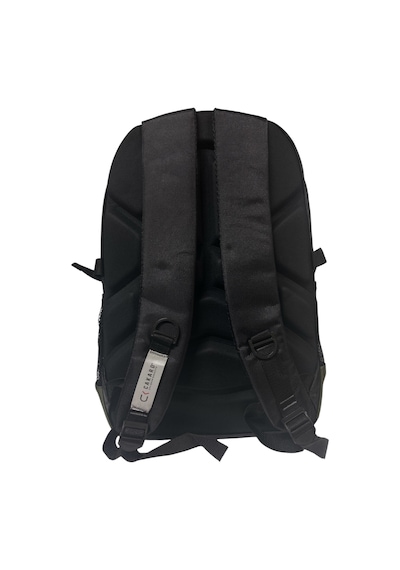 Cakard Su Geçirmez Kalın Ortopedik Çok Bölmeli Laptop Okul Gezi Seyahat Kamp Sırt Çantası Büyük 30x47cm Haki