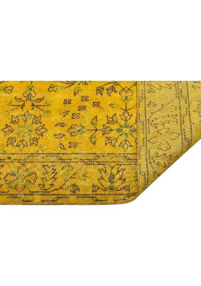 Eşsiz Anadolu Vintage Eskitme El Dokuma Halı 1,12 X 2,14 Cm 9035