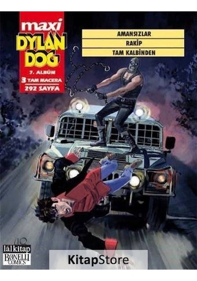 Dylan Dog Maxi Albüm 7-Amansızlar - Gioancarlo Marzano - Lal