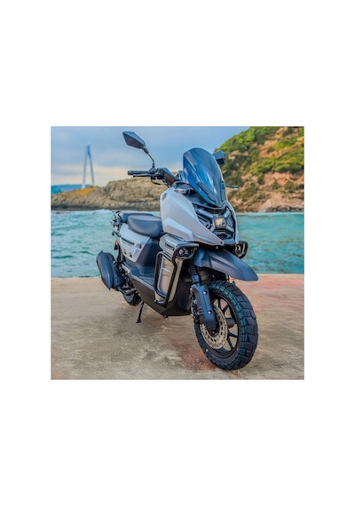Musatti Rajon 50x 49 Cc Otomatik Scooter Motosiklet Kırmızı Beyaz