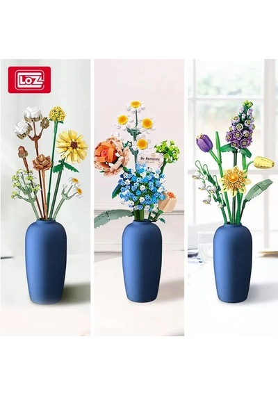 Lz1670 Loz Eternal Flowers Serisi - ''kar Sonrası İlk Güneş'' 646 Parça Yapım Seti