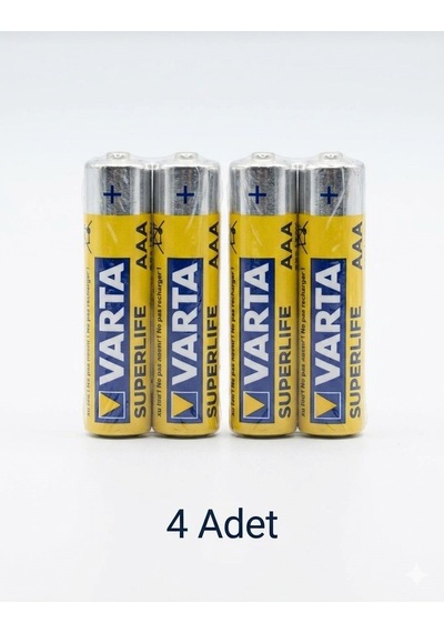 Varta Superlife Çinko Aa İnce Pil 4 Adet