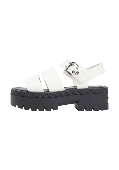 Tommy Hilfiger Kadın Marka Logolu Şık Görünümlü Rahat Tabanlı Günlük Kullanıma Uygun Beyaz Sandalet En0en02944 Ybı Tommy Hilfiger Kadın Marka Logolu Şık Görünümlü Rahat Tabanlı Günlük Kullanıma Uygun Beyaz Sandalet En0en02944 Ybı