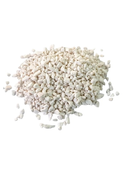 Doğal Beyaz Çakıl Taşı Ve Dekoratif Saksı Taşı Vazo Süs Taşı 0,5 Cm- 1 Cm 1700 Gr