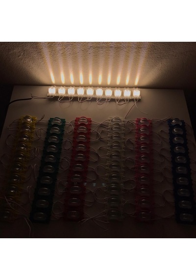 12 Volt Dar Açılı Modül Led Gün Işığı (5 Adet)