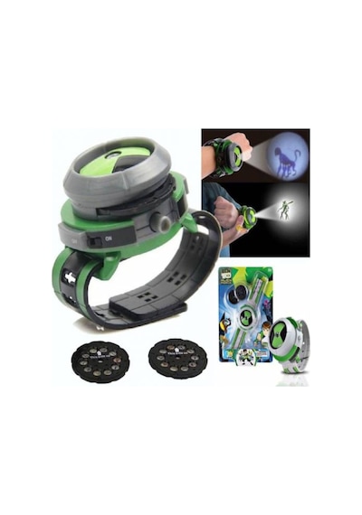 Ben 10 Projektör-Projektor Oyuncak Saat Benten Saat