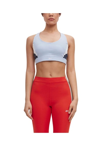 Reebok Lux Racer Bra Kadın Askılı Sporcu Sütyeni - Mavi
