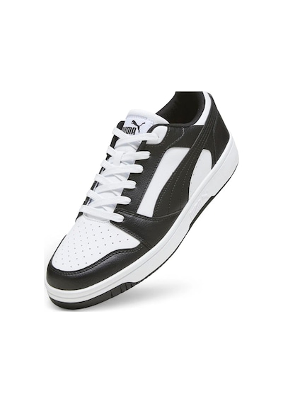 Puma Rebound V6 Low Sneaker Siyah - Beyaz