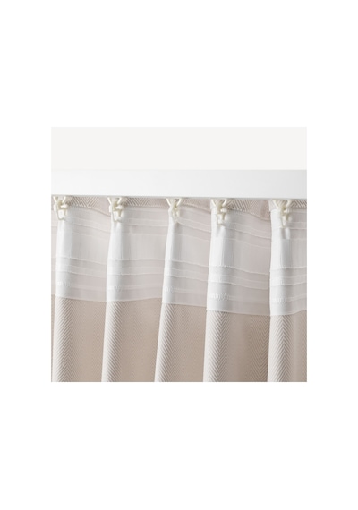 Ikea Tıbast Fon Perde 145x300 Cm Bej