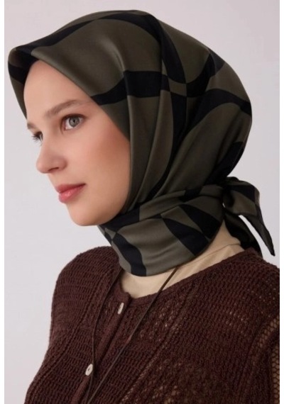 Belli Twill İpek Eşarp 26ka4429d01 39 Çok Renkli