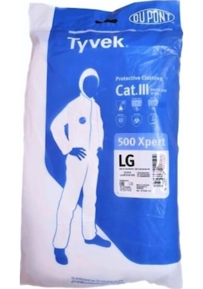 Tyvek X500 Expert Toz Tulumu Beyaz