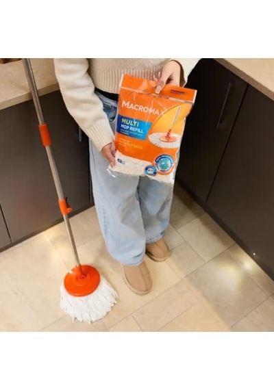Multi Yedek Mop Başlık, Faster Ve Focus Otomatik Döner Temizlik Setleri İle Uyumlu Paspas
