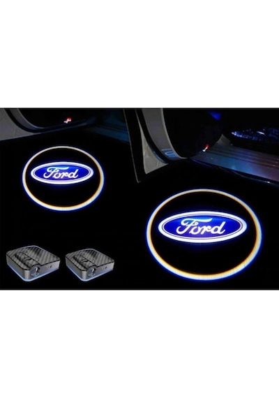 Ford Uyumlu Kapı Altı Logosu 2 Adettir Pilli Ve Mesafe Sensörlüdür Yapıştırmalı Üründür