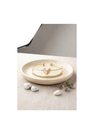 Gold Renk Model Zirkon Taşlı Kadın Bileklik Tj-bb8884 Evimdeyokyok