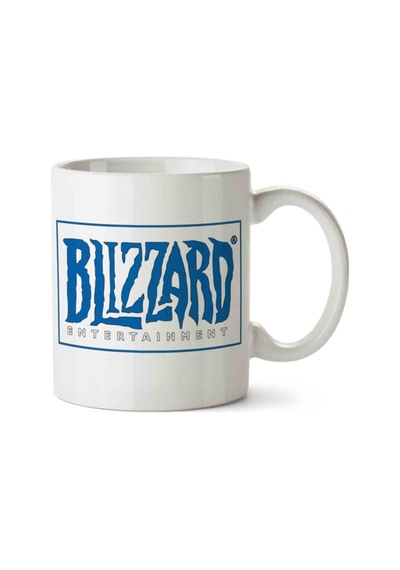 Blizzard Baskılı Kupa Bardak Beyaz